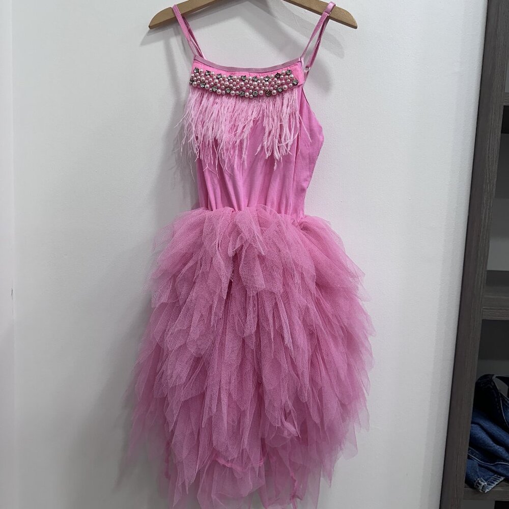 Kids Pink Diamonds and Pearls Dress